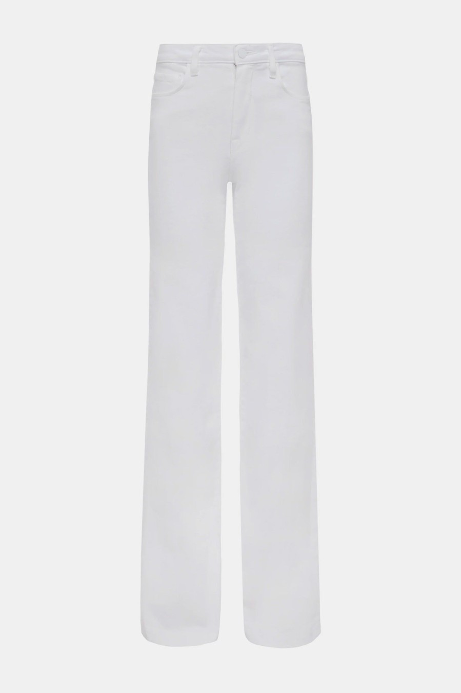 Denim L'Agence | Clayton Wide Leg Jean In Blanc White