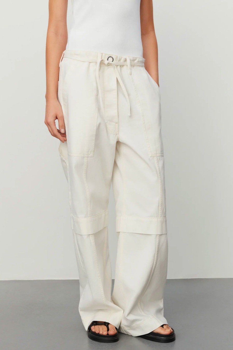 Trousers DAY Birger et Mikkelsen | Scott Pant In Soft Canvas Twill Neutrals