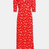 Dresses RIXO | Zadie Dress In Easy Red Floral