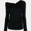 Tops And Shirts Diane Von Furstenberg | Dolores Top In Black