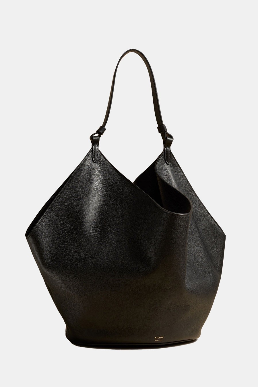 Accessories KHAITE | Lotus Bag Medium In Black