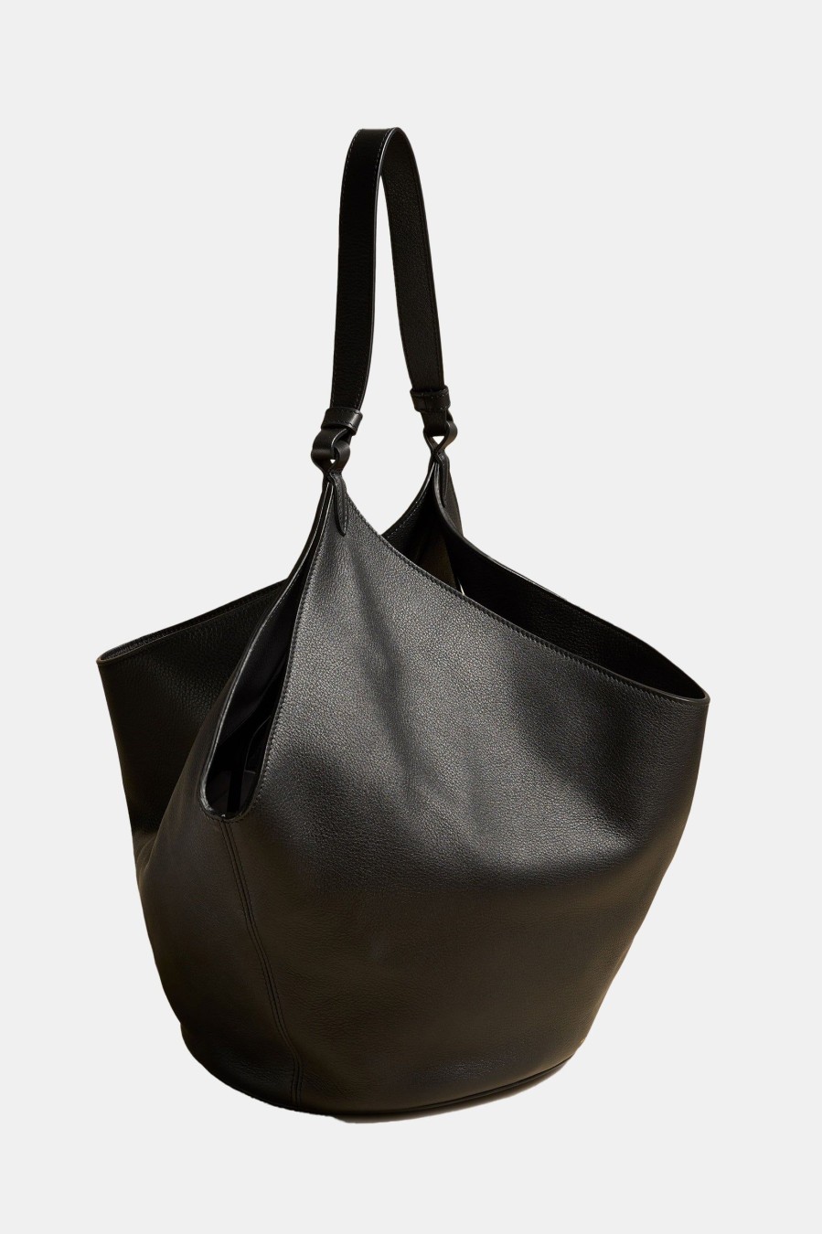 Accessories KHAITE | Lotus Bag Medium In Black