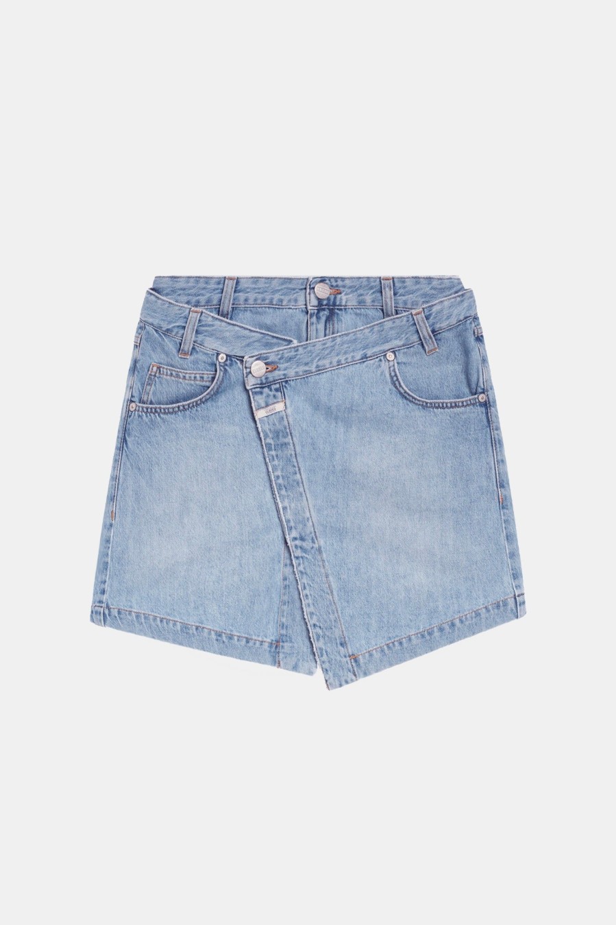 Denim CLOSED | Mini Skirt In Mid Blue Denim