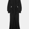 Dresses Christopher Esber | Carved Split Dress In Black Blue