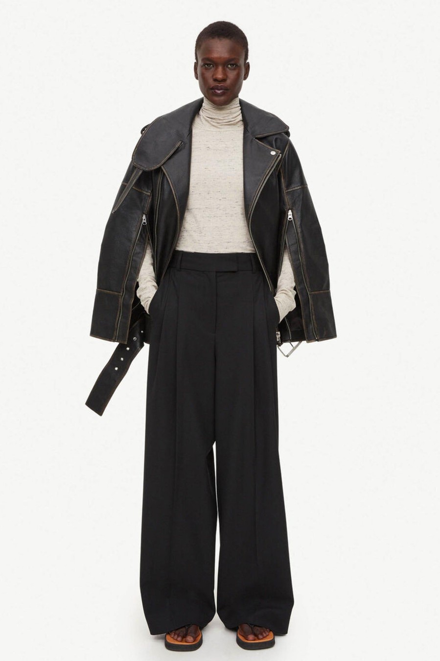 Trousers By Malene Birger | Cymbaria Pants In Black