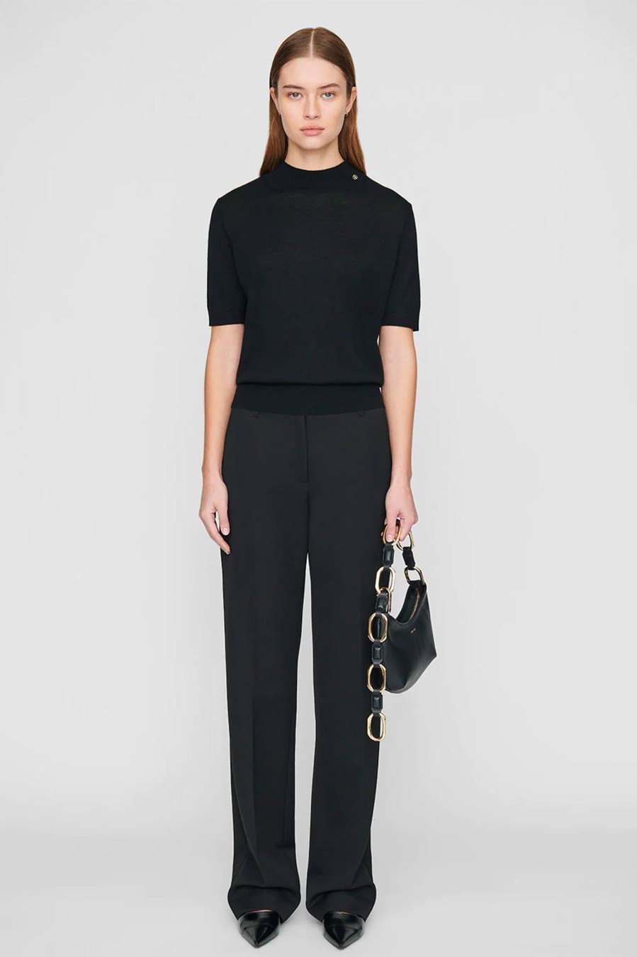 Trousers Anine Bing | Classic Pant In Black