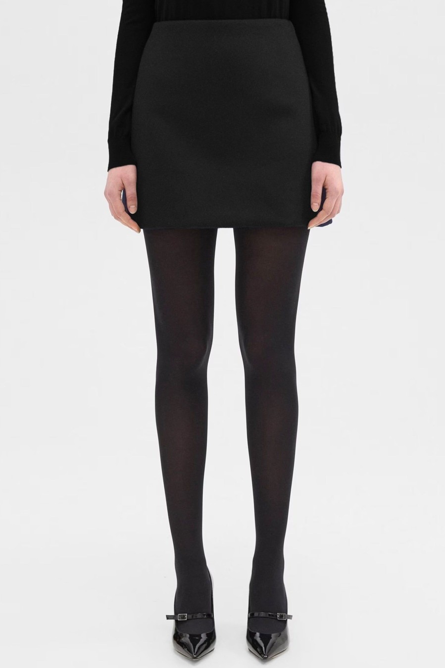 Skirts Theory | High Waisted Mini Skirt In Black