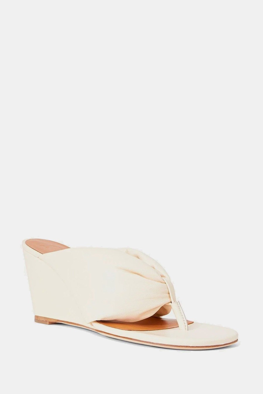 Shoes STAUD | Dahlia Wedge In Cream Neutrals