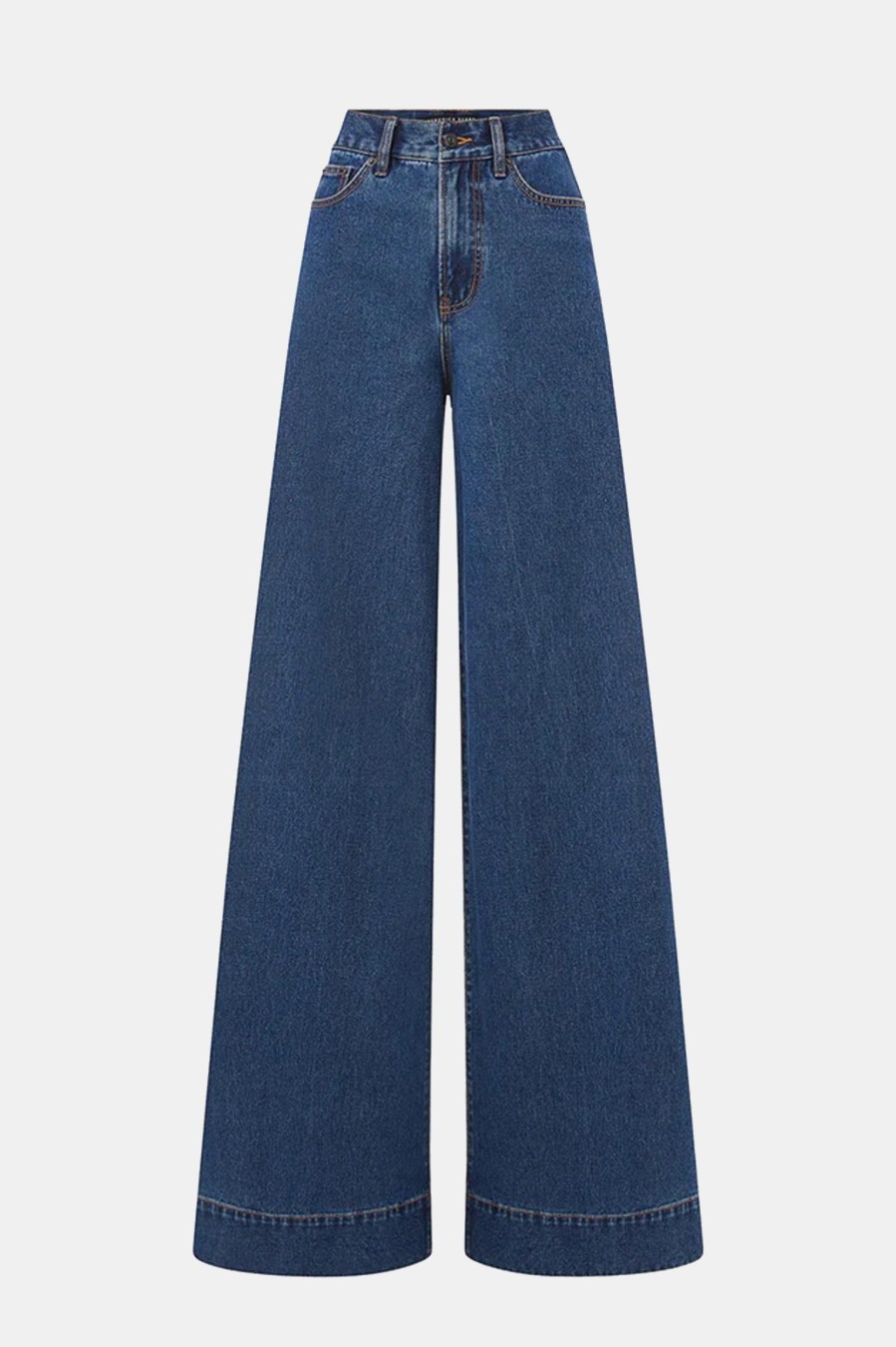 Jeans Veronica Beard | Haizley Wide Leg Jean Denim