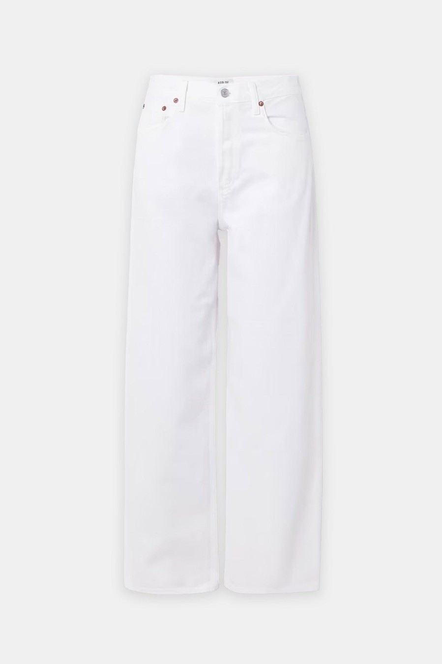 Denim AGOLDE | 90'S Pinch Waist Jean In Marshmallow Neutrals