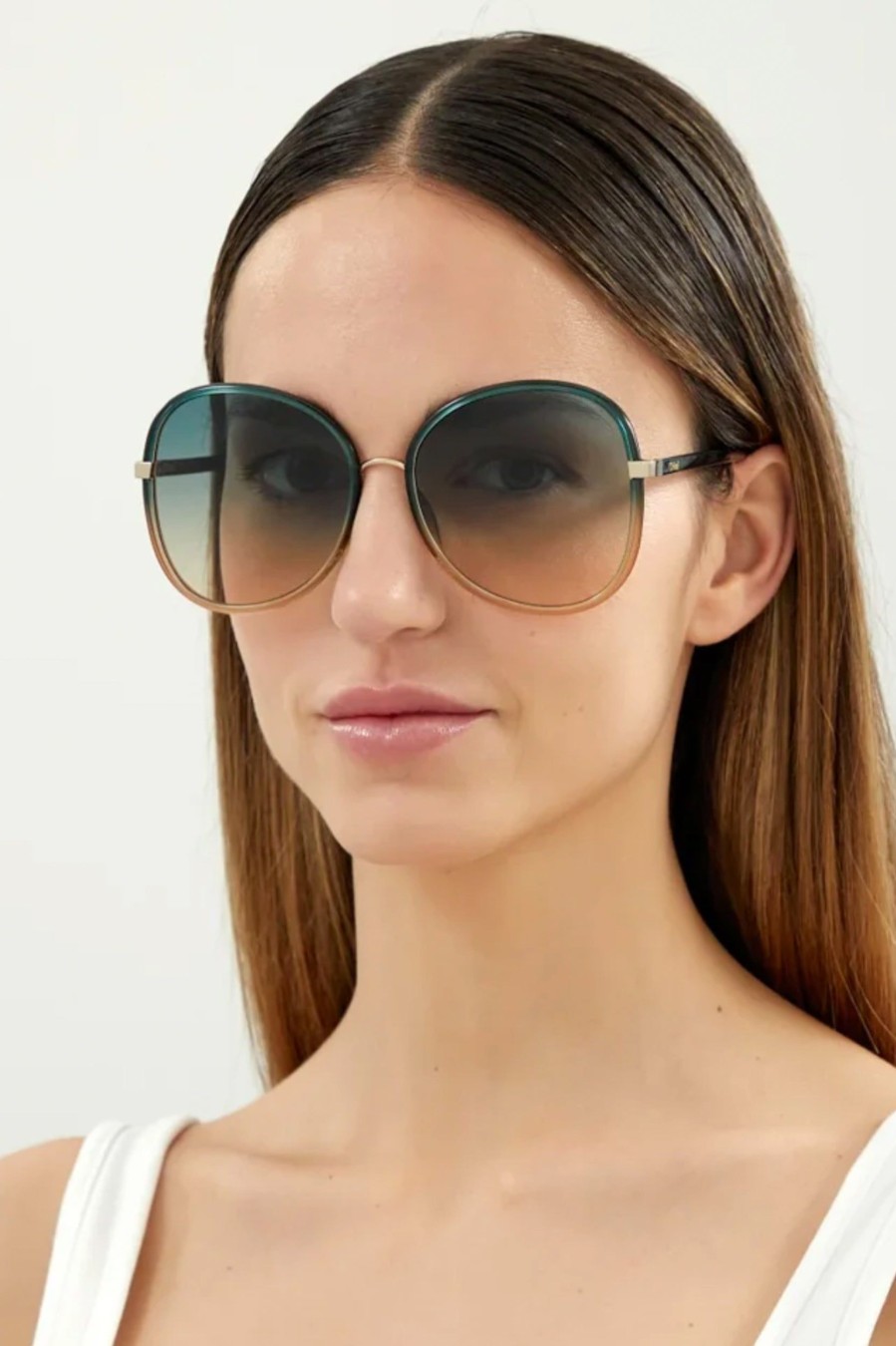 Sunglasses Chloé | Ch0030S006 In Green