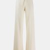 Trousers Chinti & Parker | Wide Leg Cashmere Pants In Bone Neutrals