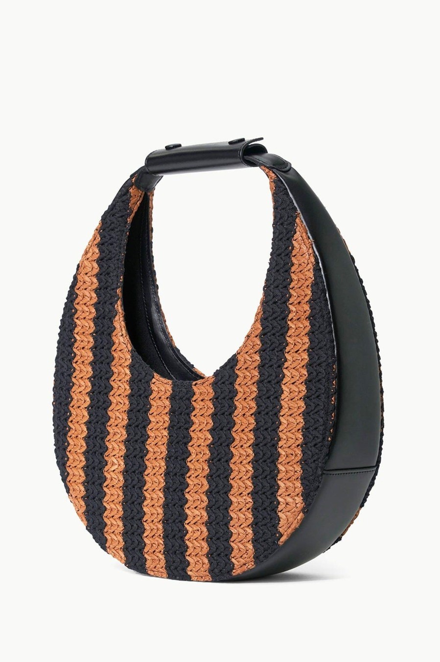 Accessories STAUD | Moon Tote Bag In Seashore Stripe Multi