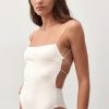 Swimwear Ziah | Fine Strap One Piece In Ecru Neutrals