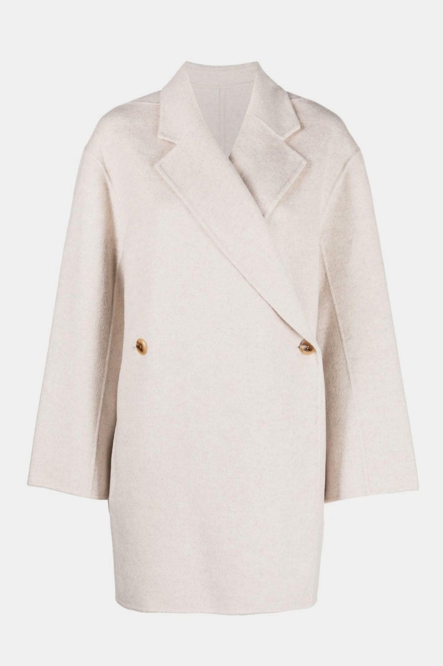 Coats And Jackets By Malene Birger | Ayvia Overcoat In Natural Neutrals