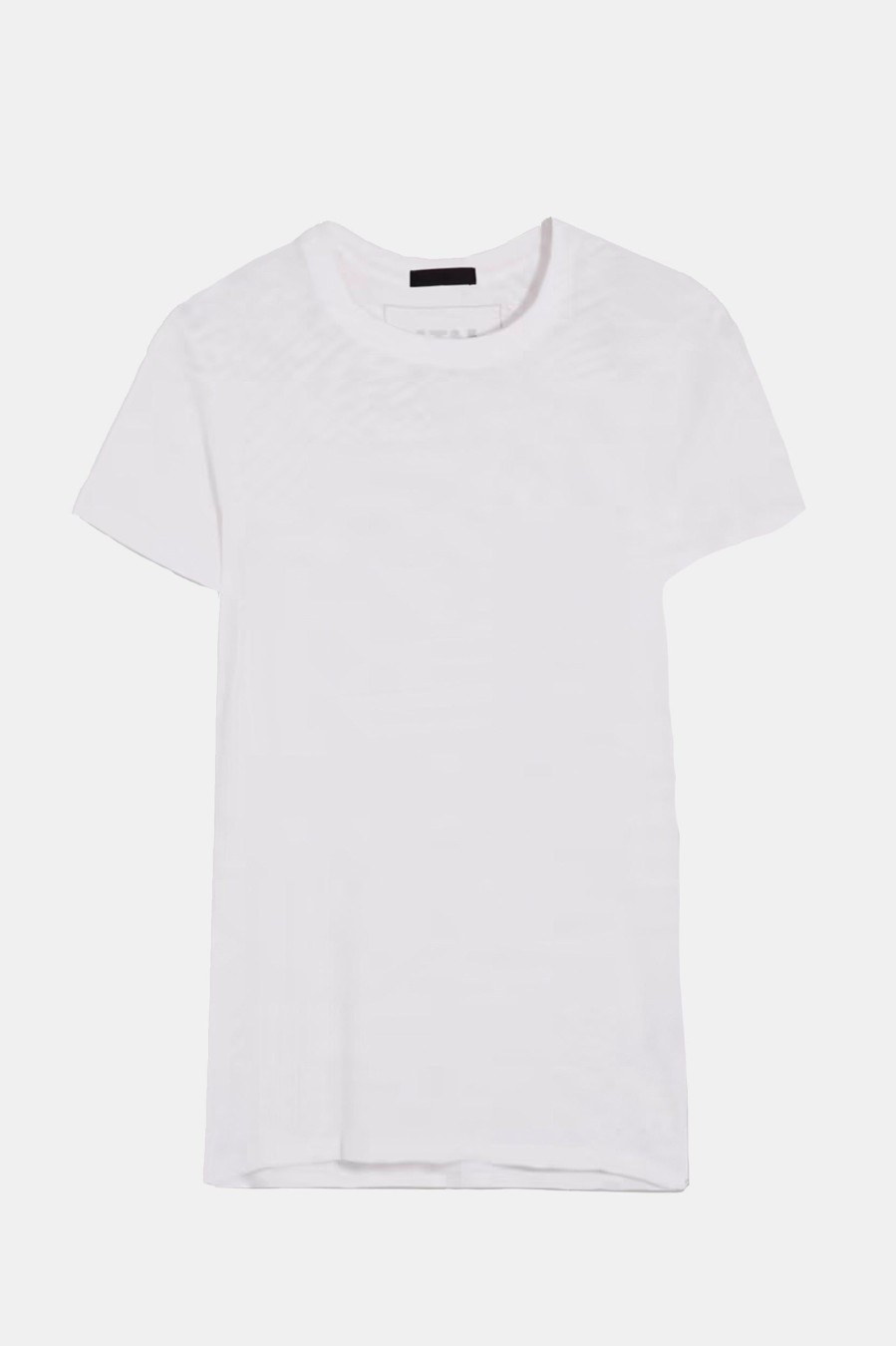 Tops And Shirts ATM Anthony Thomas Melillo | Slub Jersey Schoolboy Crew Tee In White