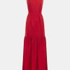 Dresses POSSE | Elise Dress In Crimson Red