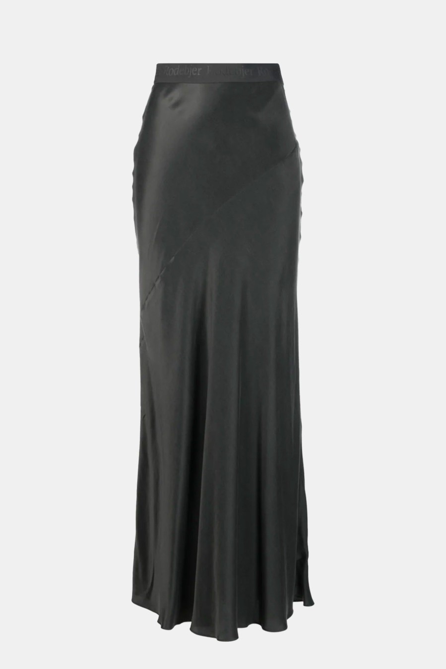 Skirts Rodebjer | Lorena Flared Skirt In Concrete Black