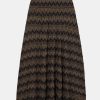 Skirts Christopher Esber | Palais Knit Skirt In Black Cacao Multi