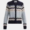 Knitwear And Sweaters Derek Lam 10 Crosby | Elani Fair Isle Cardigan Multi