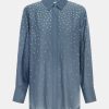 Tops And Shirts Sarah Jane Clarke | Rose Blouse In Misty Sea Blue