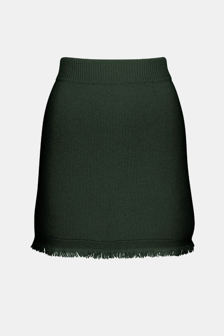 Skirts LISA YANG | Adela Skirt In Olive Green