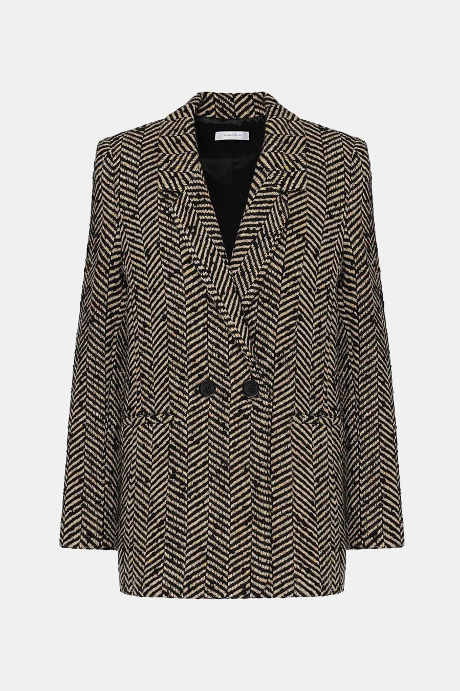 Coats And Jackets Anine Bing | Diana Blazer In Fishbone Multi