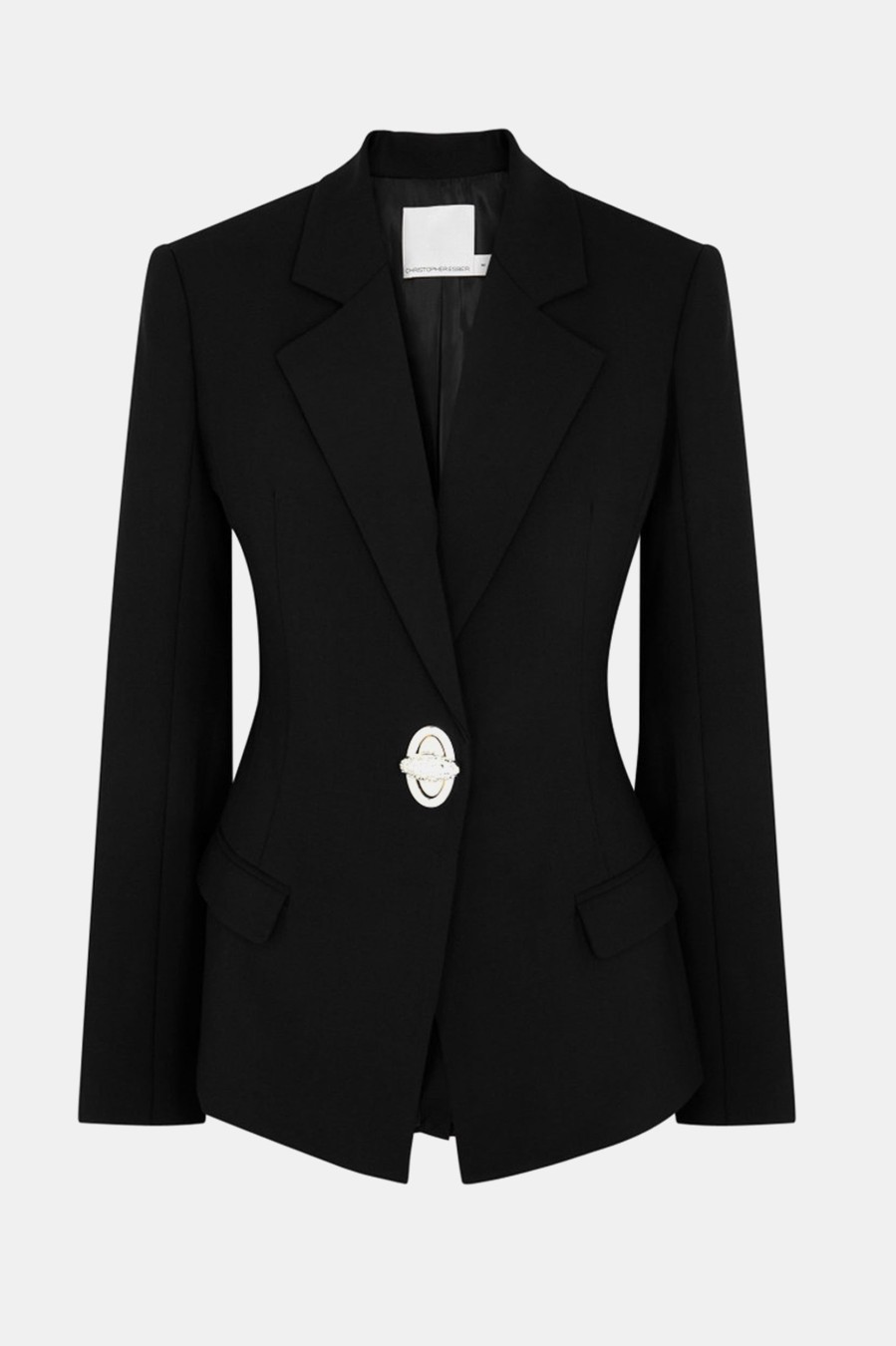 Coats And Jackets Christopher Esber | Racquet Apex Blazer In Black