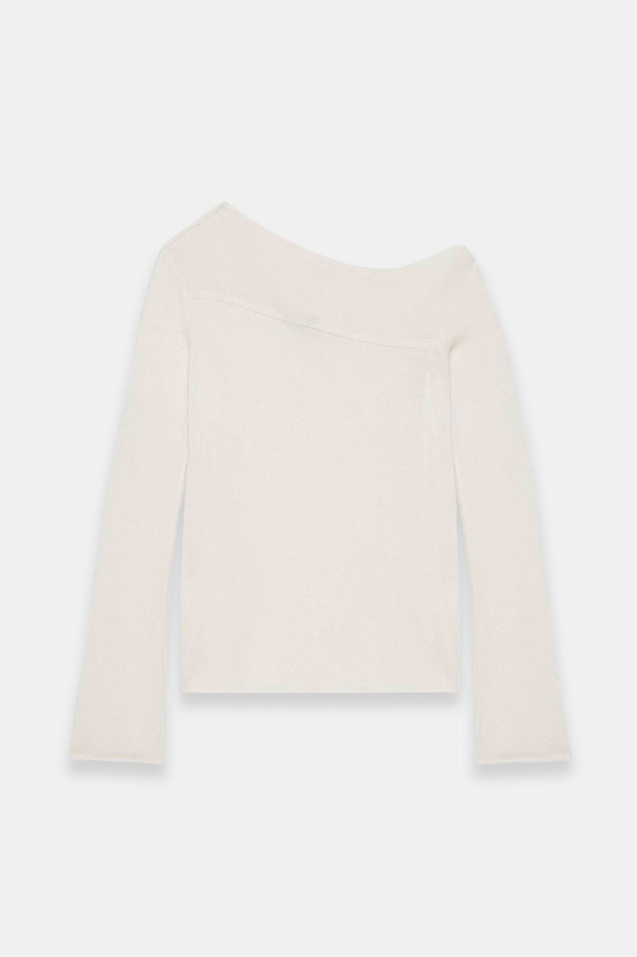 Knitwear And Sweaters Theory | Asymmetric Cashmere Knitted Top