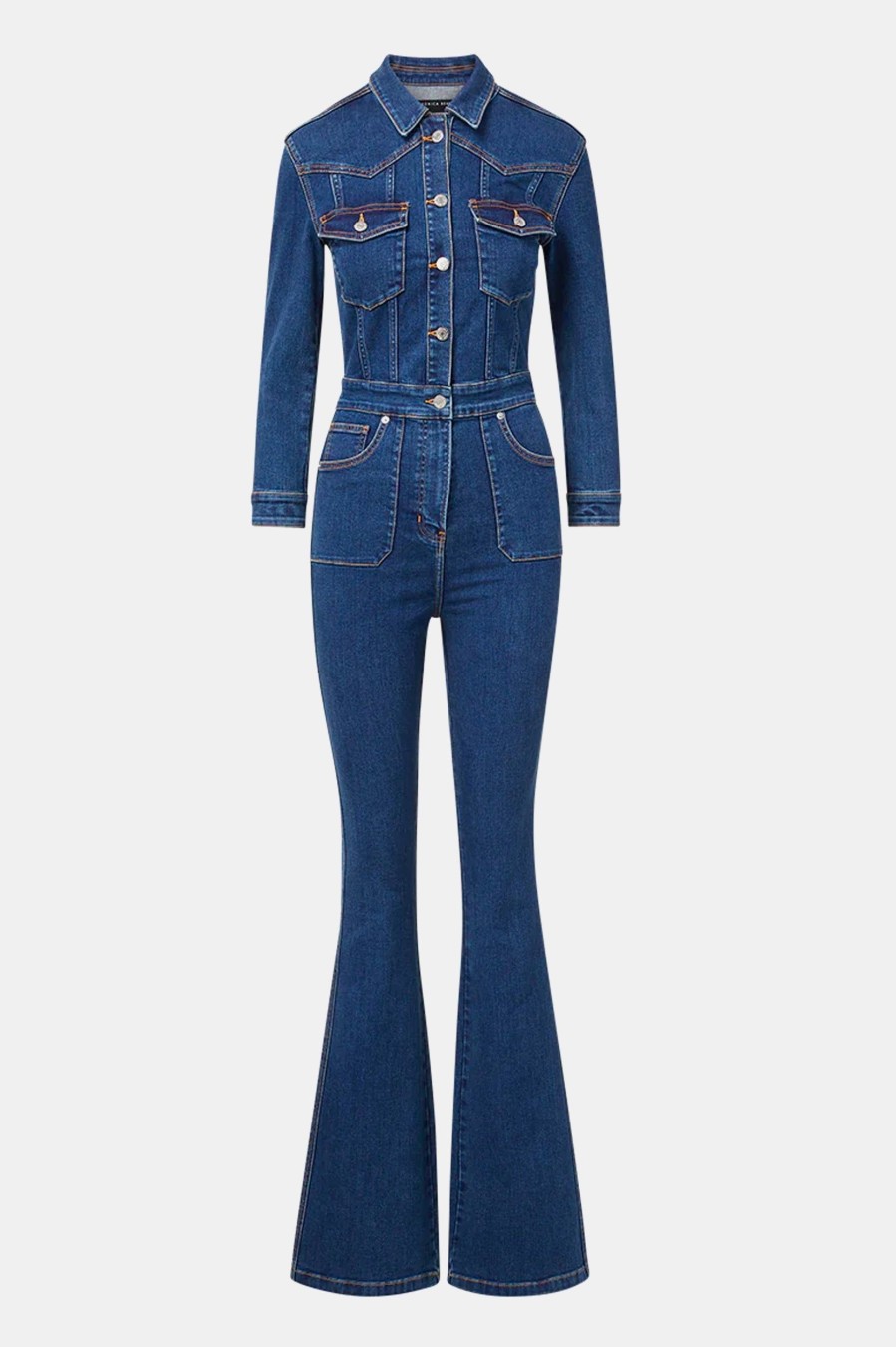 Jumpsuits Veronica Beard | Follie Jumpsuit Denim