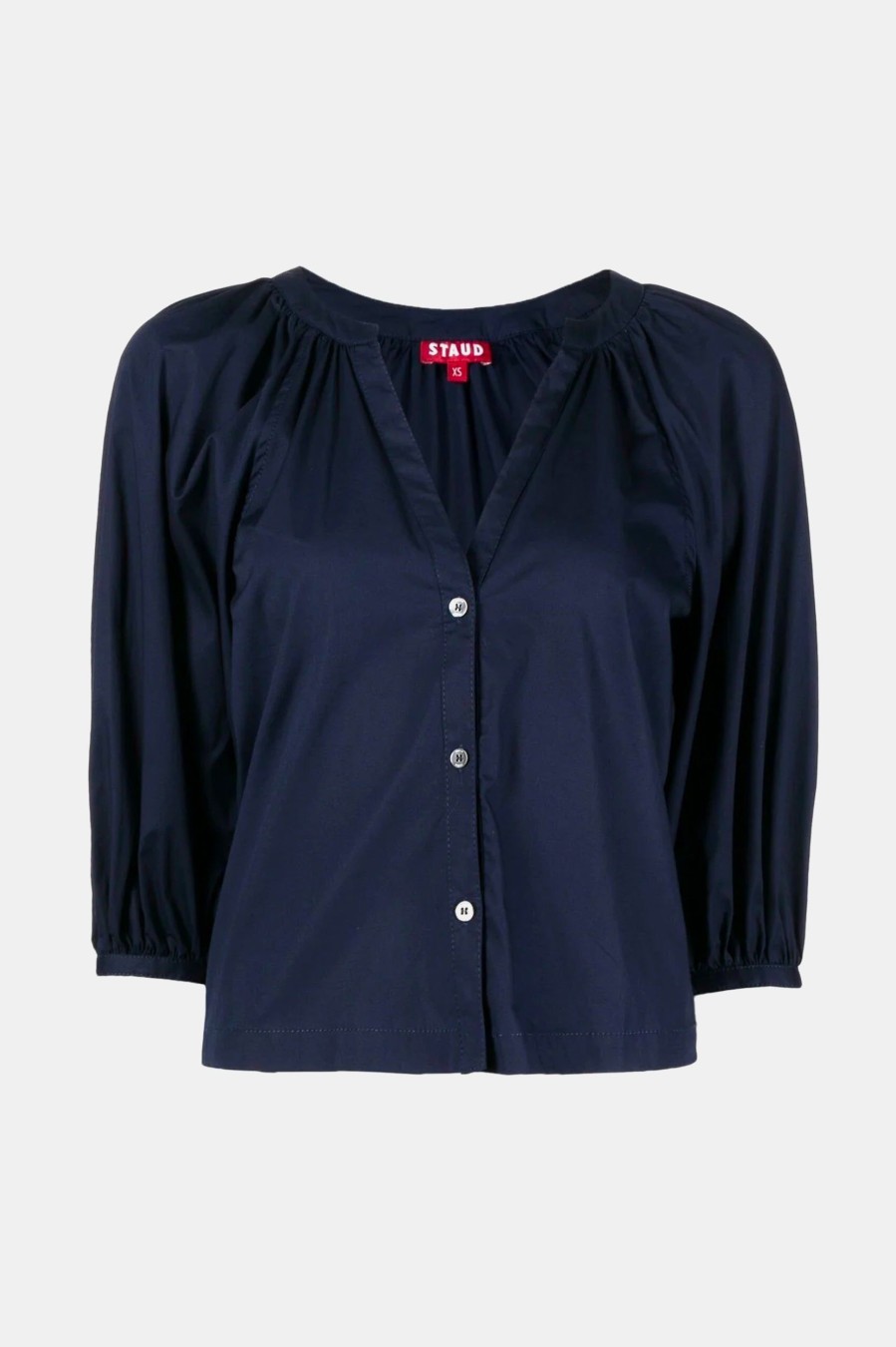 Tops And Shirts STAUD | New Dill Top In Navy Blue