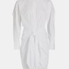 Dresses Derek Lam 10 Crosby | Charlotte Tie Waist Shirt Dress In White