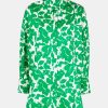 Tops And Shirts Diane Von Furstenberg | Caleb Blouse In Flora Green