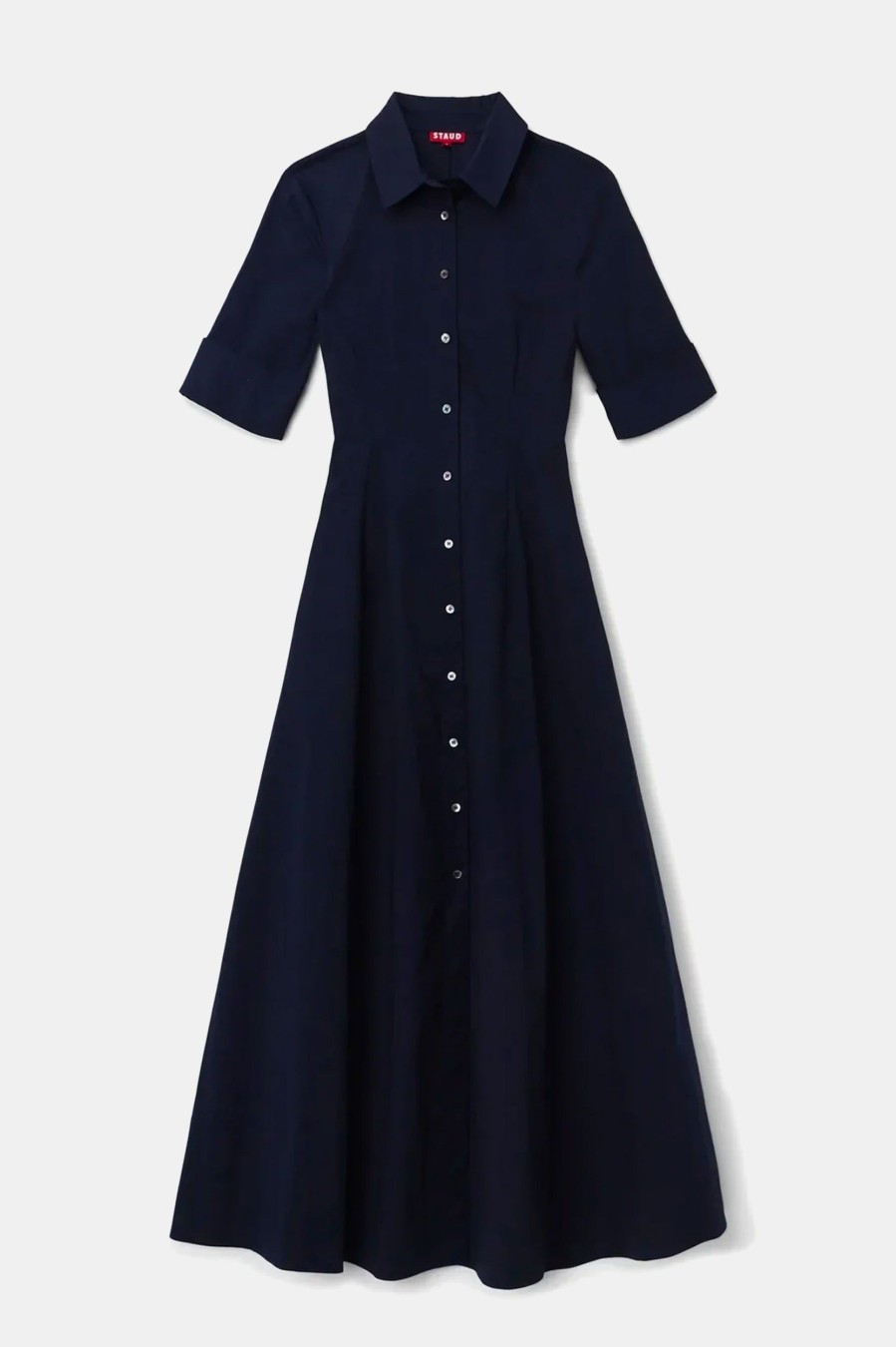 Dresses STAUD | Maxi Joan Dress In Navy Blue