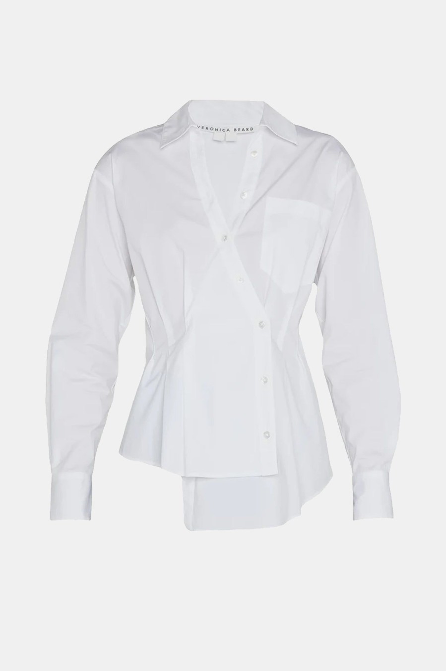 Tops And Shirts Veronica Beard | Rosamund Shirt In White