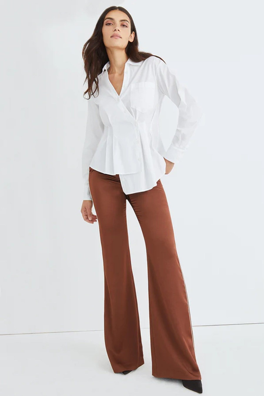 Tops And Shirts Veronica Beard | Rosamund Shirt In White