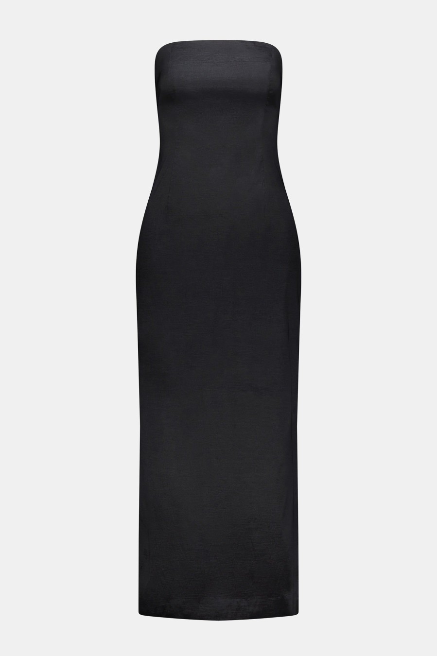 Dresses Rebe | Strapless Long Dress In Black