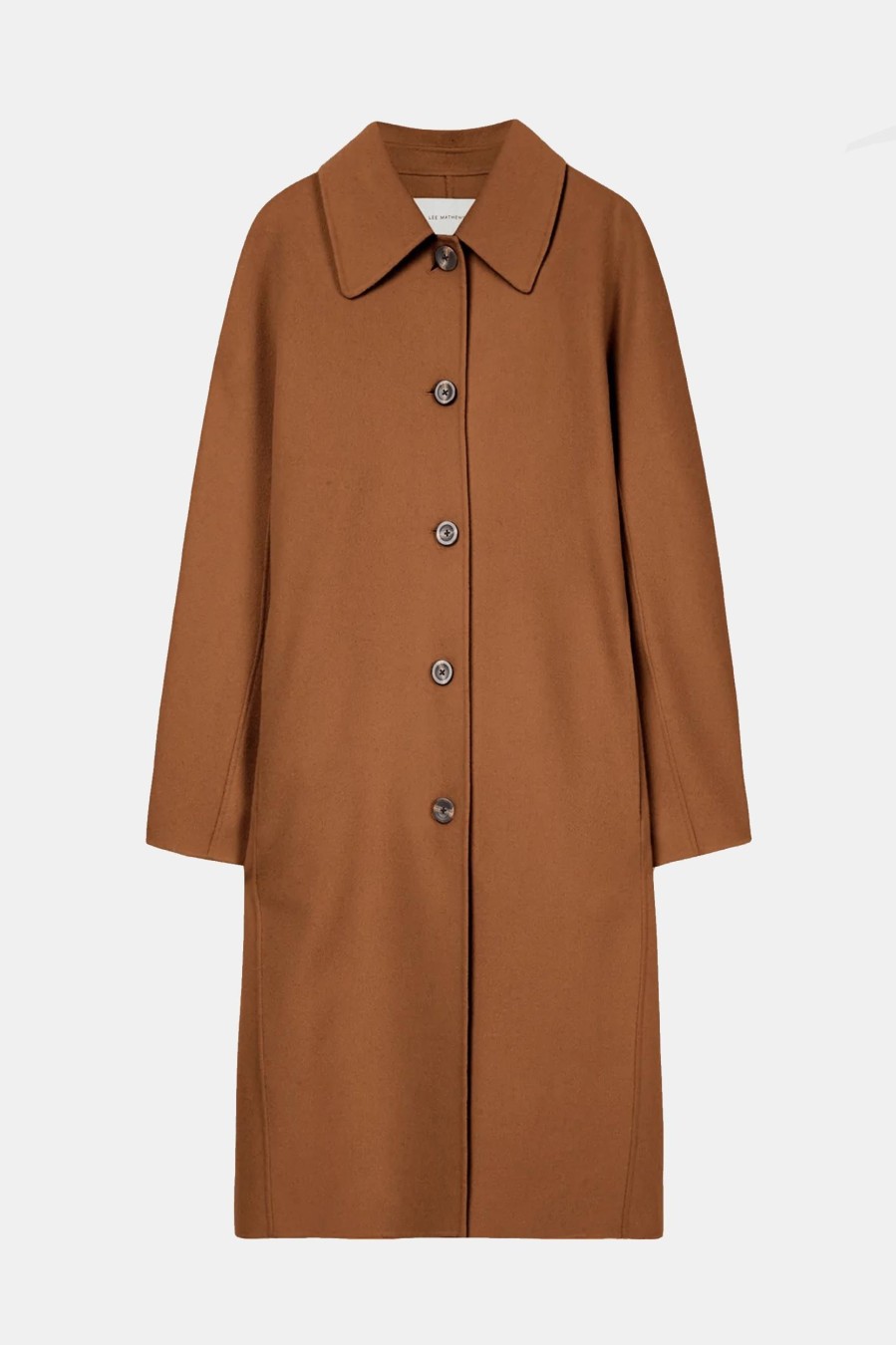 Coats And Jackets Lee Mathews | Florentine Dolman Coat In Camel Neutrals