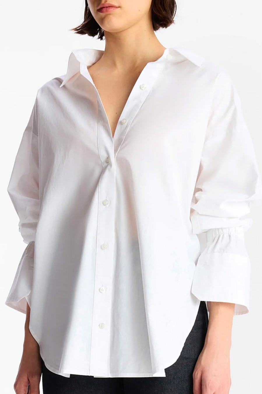 Tops And Shirts A.L.C. | Monica Top In White