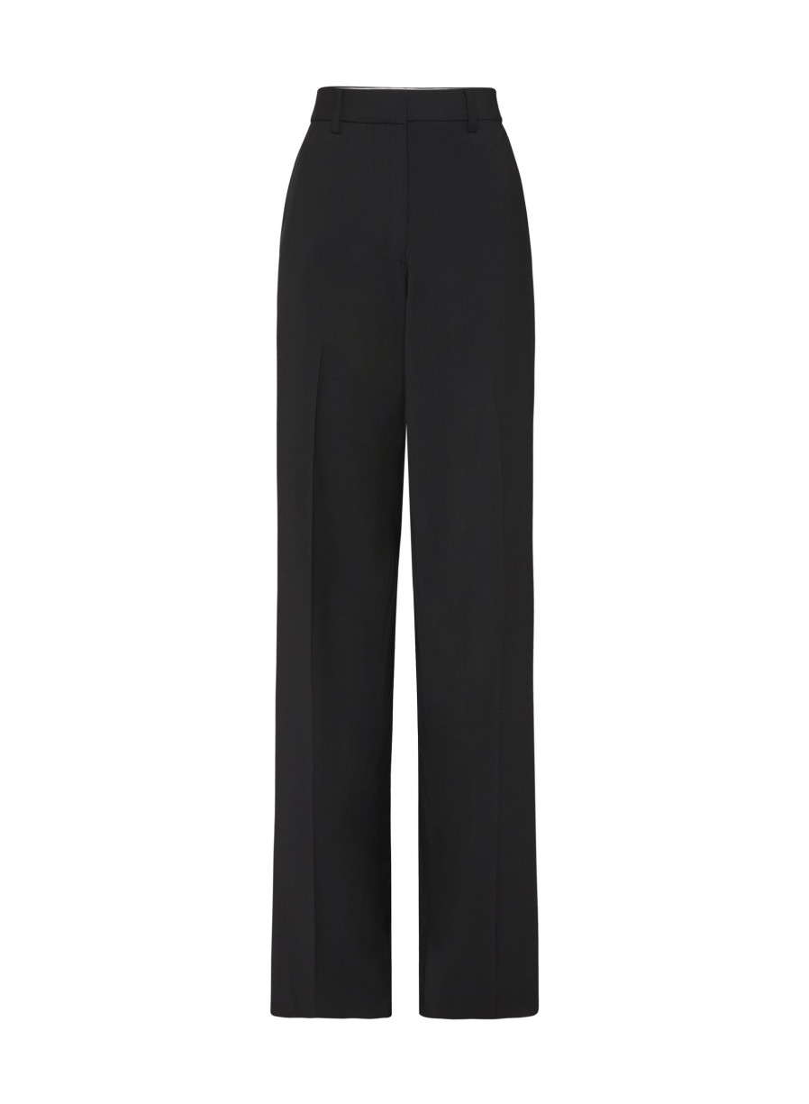 Trousers Matteau | Relaxed Tailored Trouser In Black