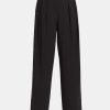 Trousers Theory | Double Pleat Pant In Regular Black