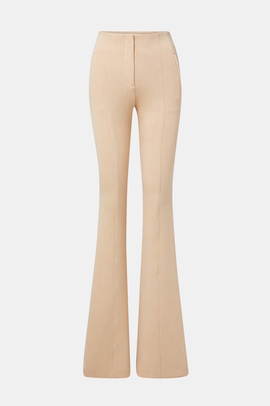 Trousers Veronica Beard | Azariah Pant In Heathered Sand