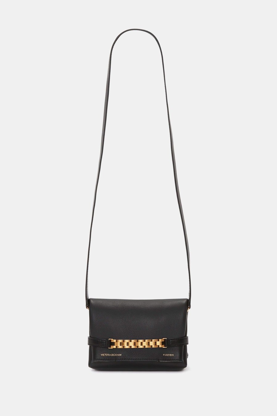 Accessories Victoria Beckham | Mini Chain Pouch Long Strap In Black