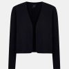 Coats And Jackets Theory | Rounded Crop Jacket In Black