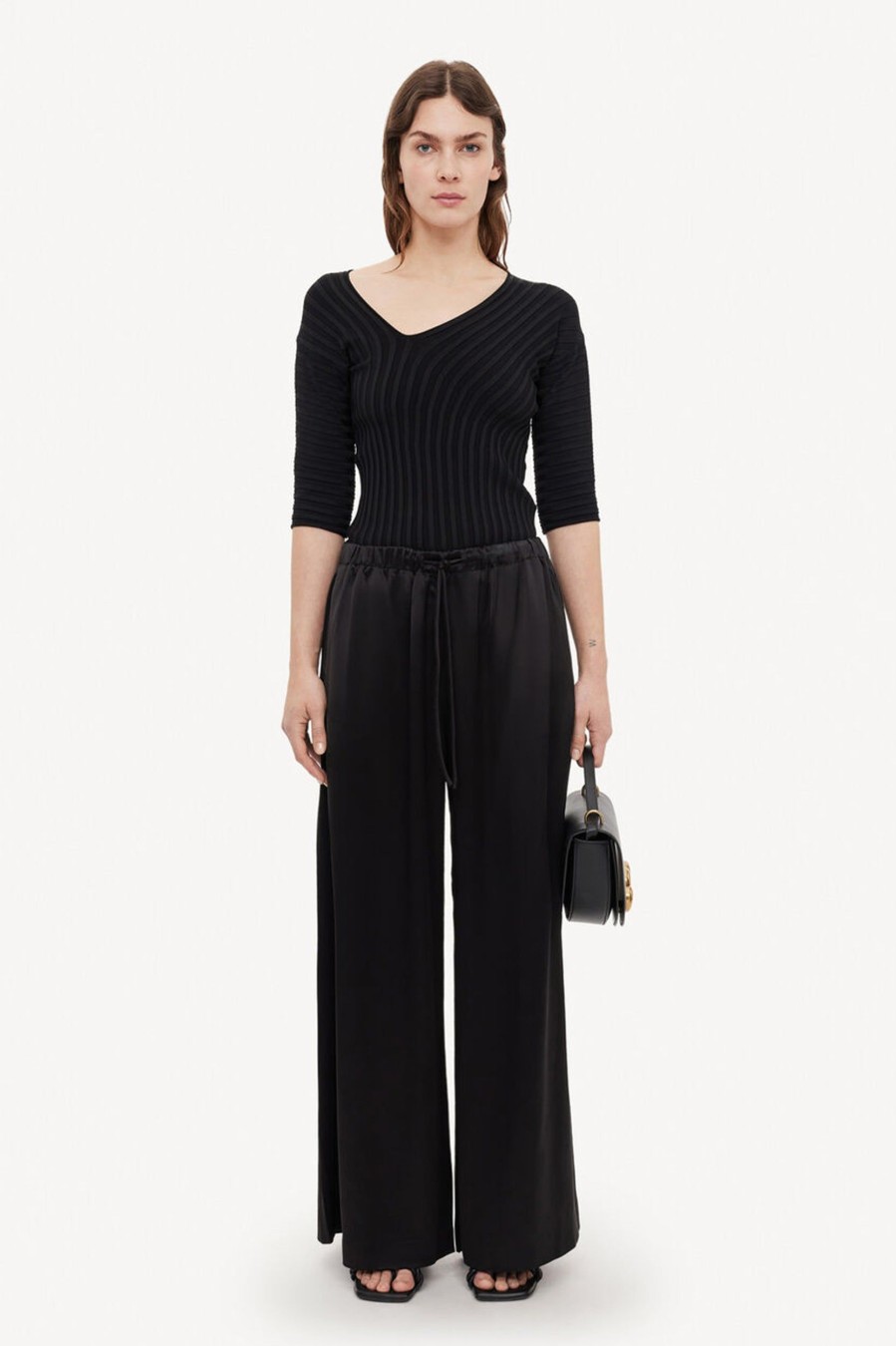 Trousers By Malene Birger | Clorella Pants In Black